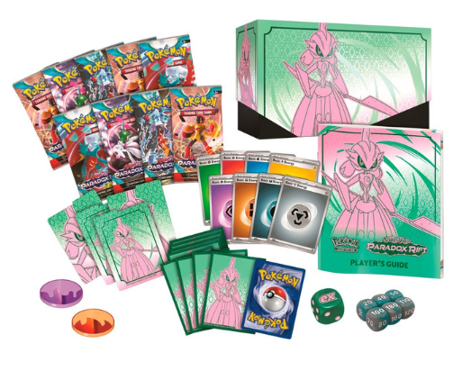 Pokemon - Scarlet & Violet - Paradox Rift - Elite Trainer Box - Iron Valiant