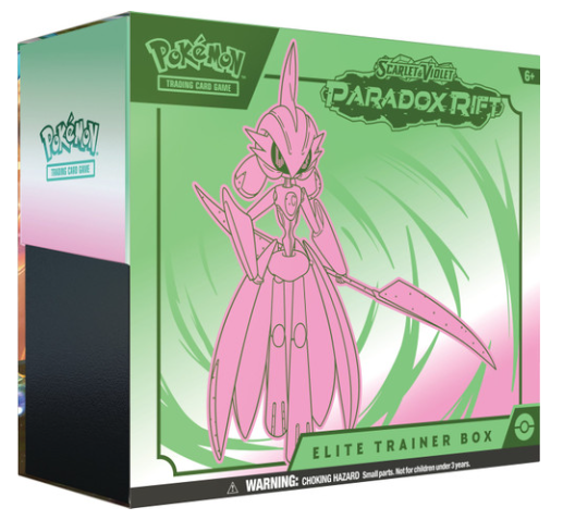 Pokemon - Scarlet & Violet - Paradox Rift - Elite Trainer Box - Iron Valiant
