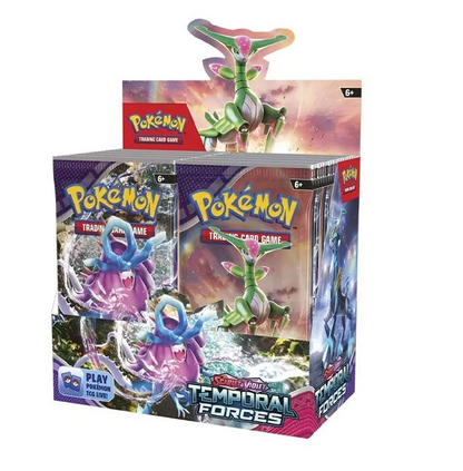 Pokemon - Scarlet & Violet - Temporal Forces - Booster Box (36 Boosters Packs)