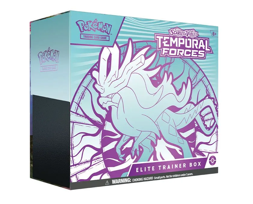 Pokemon - Scarlet & Violet - Temporal Forces - Elite Trainer Box Walking Wake