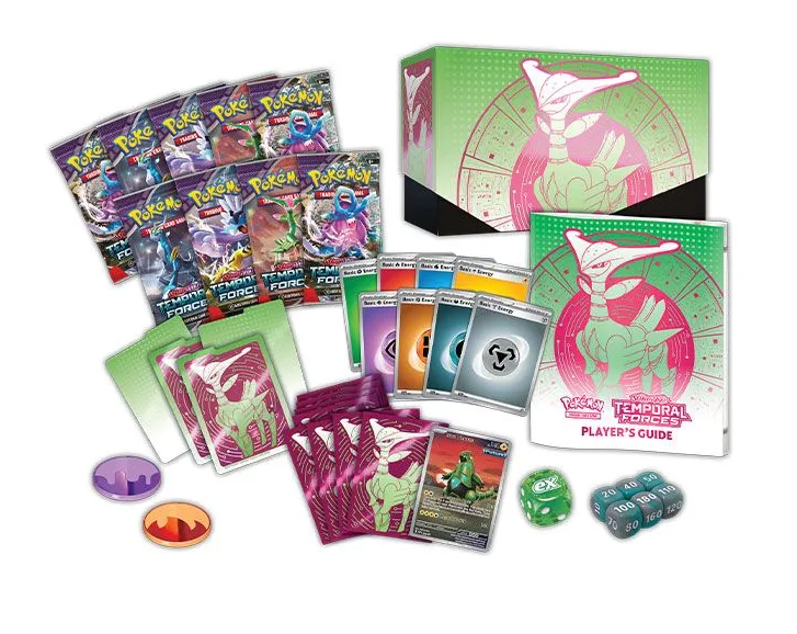 Pokemon - Scarlet & Violet - Temporal Forces - Elite Trainer Box Iron Leaves