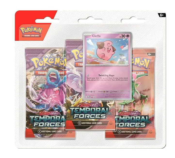 Pokemon - Scarlet & Violet - Temporal Forces - Triple Blister - Cleffa