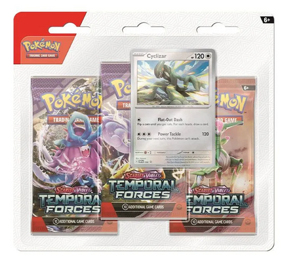 Pokemon - Scarlet & Violet - Temporal Forces - Triple Blister - Cyclizar