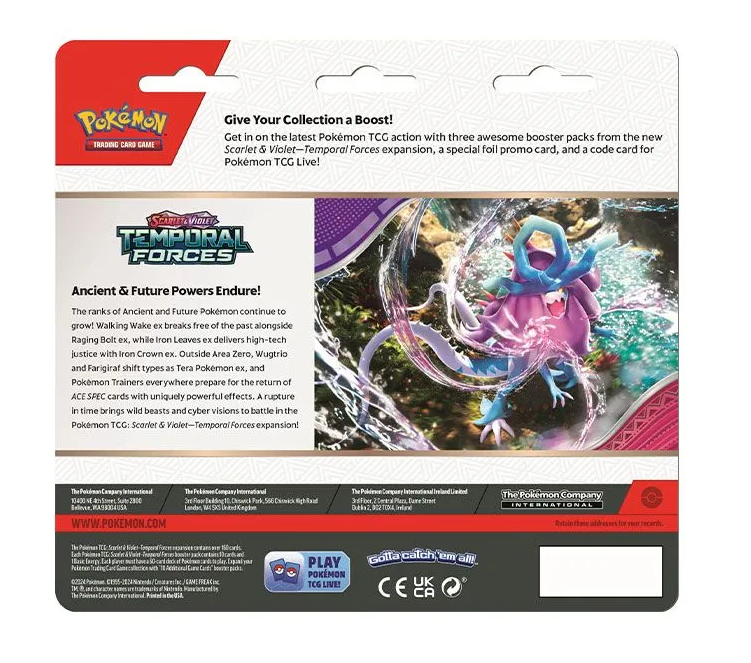 Pokemon - Scarlet & Violet - Temporal Forces - Triple Blister - Cleffa